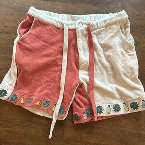 Tombolo tequila terrycloth shorts